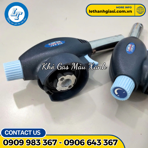 Đầu khò gas màu xanh 1 Đầu khò gas màu xanh 1