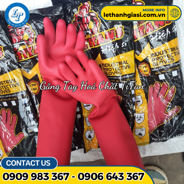 GĂNG TAY HÓA CHẤT TITANS  GĂNG TAY HÓA CHẤT TITANS