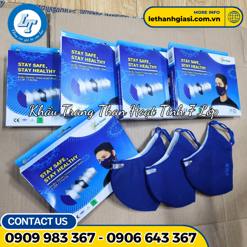 Khẩu trang than hoạt tính H95 3 Khẩu trang than hoạt tính H95 3