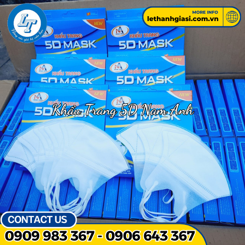 khẩu trang 5D nam anh 2 khẩu trang 5D nam anh 2