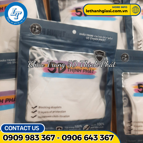 khẩu trang 5D thịnh phát 3 khẩu trang 5D thịnh phát 3