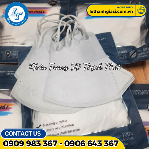 khẩu trang 5D thịnh phát 2 khẩu trang 5D thịnh phát 2