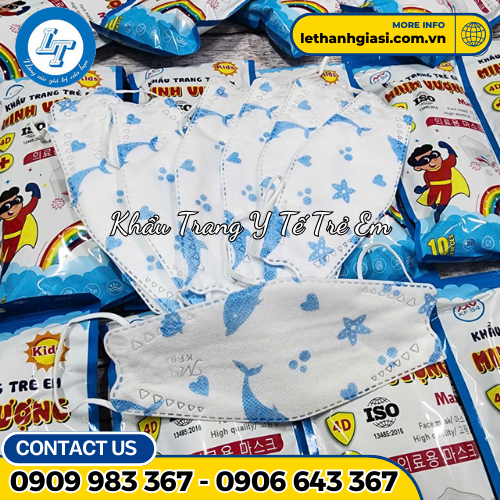 khẩu trang y tế trẻ em 4 khẩu trang y tế trẻ em 4