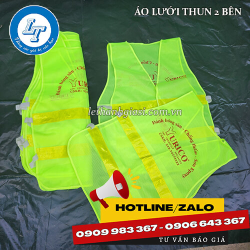 áo phản quang giá sỉ Tiền Giang thun 2 bên 6 áo phản quang giá sỉ Tiền Giang thun 2 bên 6