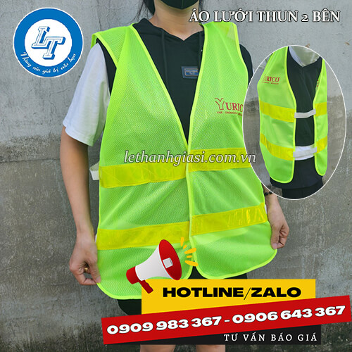 áo phản quang giá sỉ Tiền Giang thun 2 bên 1 áo phản quang giá sỉ Tiền Giang thun 2 bên 1