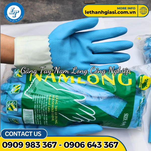 GĂNG TAY CAO SU NAM LONG CÔNG NGHIỆP  GĂNG TAY CAO SU NAM LONG CÔNG NGHIỆP