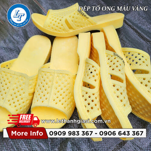sỉ dép tổ ong màu vàng ở Tiền Giang 3 sỉ dép tổ ong màu vàng ở Tiền Giang 3