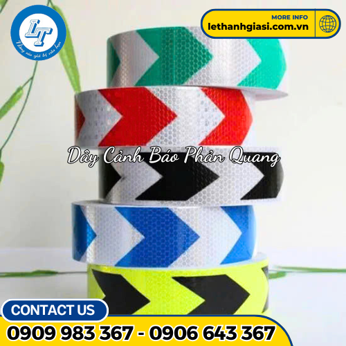 Cuộn decal phản quang cảnh báo 1 Cuộn decal phản quang cảnh báo 1