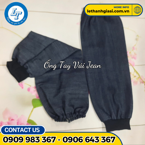 ống tay vải jean 1 ống tay vải jean 1