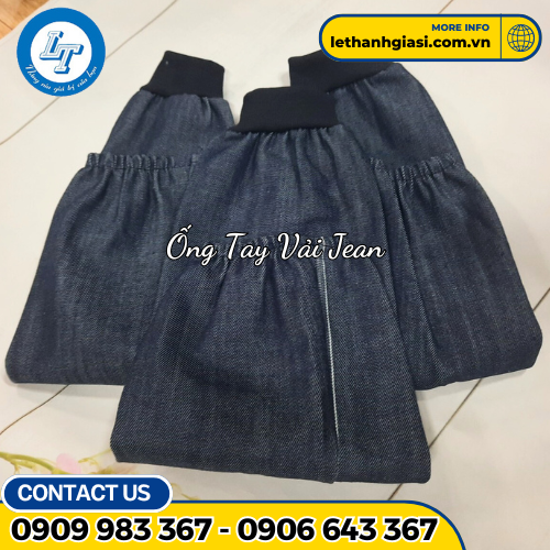 ống tay vải jean 2 ống tay vải jean 2