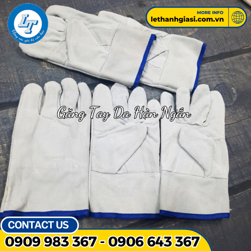 găng tay da hàn loại ngắn 4 găng tay da hàn loại ngắn 4