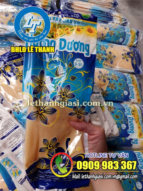 Công ty cung cấp găng tay cao su bảo hộ giá rẻ Găng tay cao su hướng dương