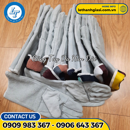 găng tay da hàn loại dài 4 găng tay da hàn loại dài 4