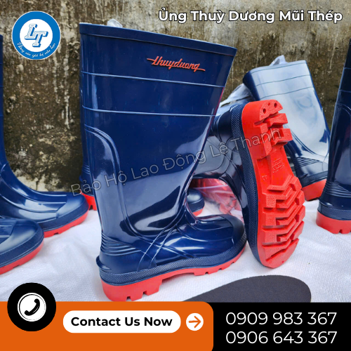 ủng Thuỳ Dương mũi thép hàng chuẩn bảo hộ giá rẻ 1 ủng Thuỳ Dương mũi thép hàng chuẩn bảo hộ giá rẻ 1