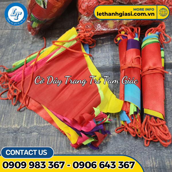 cờ dây tam giác giá siêu sỉ rẻ cờ dây tam giác giá siêu sỉ rẻ