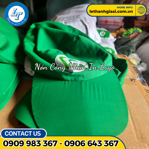 Xưởng giá rẻ nón công nhân in logo theo yêu cầu 1 Xưởng giá rẻ nón công nhân in logo theo yêu cầu 1