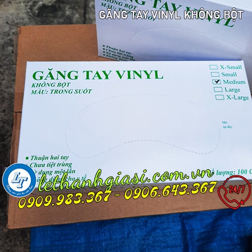GĂNG TAY VINYL KHÔNG BỘT nấu ăn rửa chén giá sỉ GĂNG TAY VINYL KHÔNG BỘT nấu ăn rửa chén giá sỉ