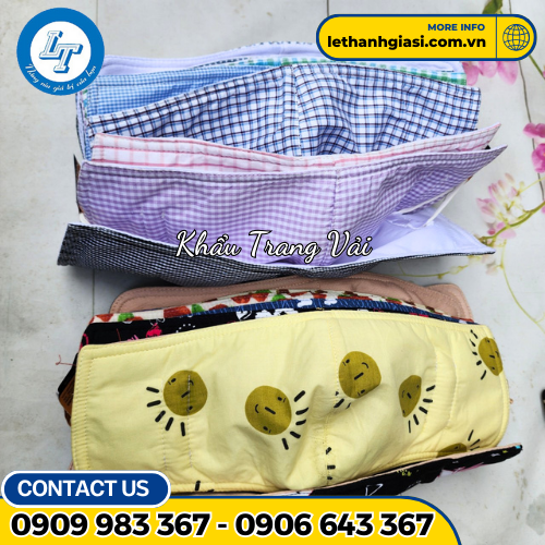 khẩu trang vải chống bụi chống nắng giá rẻ 3 khẩu trang vải chống bụi chống nắng giá rẻ 3