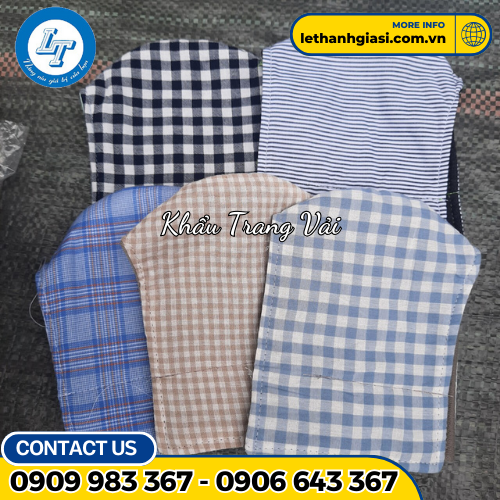 khẩu trang vải chống bụi chống nắng giá rẻ 2 khẩu trang vải chống bụi chống nắng giá rẻ 2