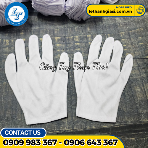 găng tay thun T8+1 3 găng tay thun T8+1 3