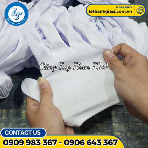 găng tay thun T8+1 2 găng tay thun T8+1 2