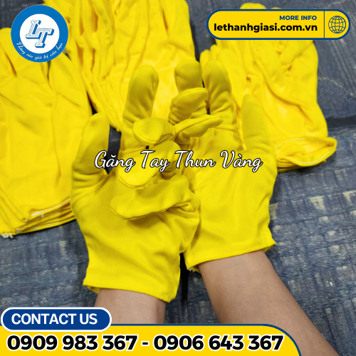 găng tay thun vàng 1 găng tay thun vàng 1