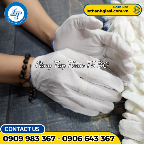 găng tay thun t5 bo 1 găng tay thun t5 bo 1
