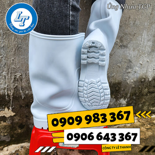 Ủng bảo hộ TGP full trắng giá rẻ 2 Ủng bảo hộ TGP full trắng giá rẻ 2