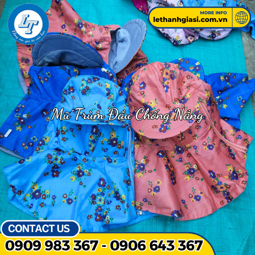 Nơi bán giá rẻ mũ trùm đầu chống nắng 1 Nơi bán giá rẻ mũ trùm đầu chống nắng 1