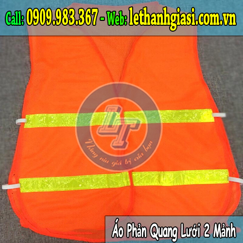 đại lý cung cấp áo phản quang lưới 2 mảnh siêu rẻ áo phản quang