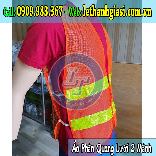 đại lý cung cấp áo phản quang lưới 2 mảnh siêu rẻ áo phản quang