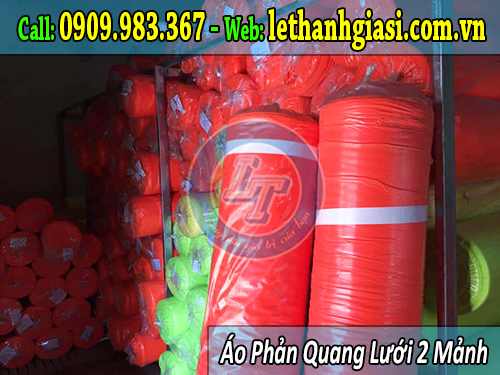 đại lý cung cấp áo phản quang lưới 2 mảnh siêu rẻ áo phản quang