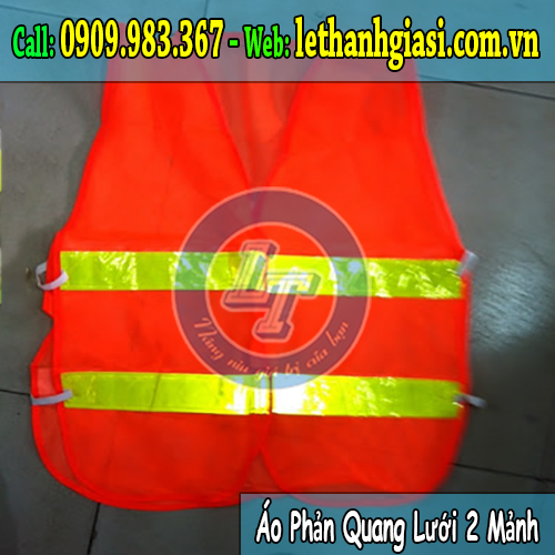 đại lý cung cấp áo phản quang lưới 2 mảnh siêu rẻ áo phản quang