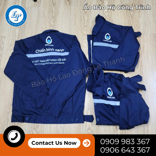 áo bảo hộ công trình giá sỉ cực rẻ bền đẹp, thoáng mát 1 áo bảo hộ công trình giá sỉ cực rẻ bền đẹp, thoáng mát 1