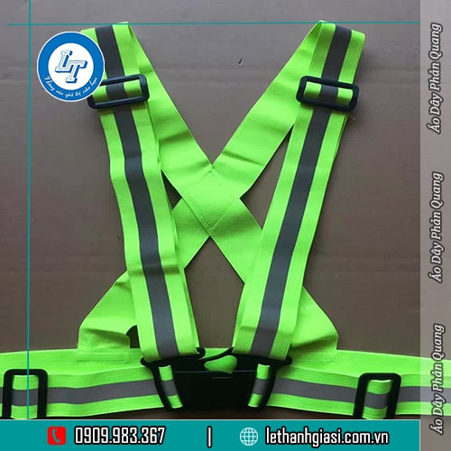 Áo dây phản quang an toàn về đêm, đi chơi lễ áo dây phản quang