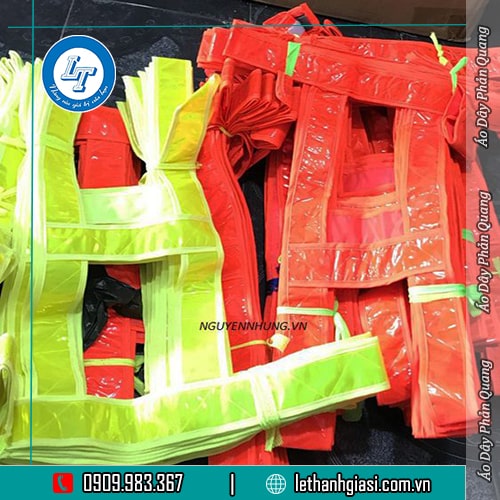 Áo dây phản quang an toàn về đêm, đi chơi lễ áo dây phản quang