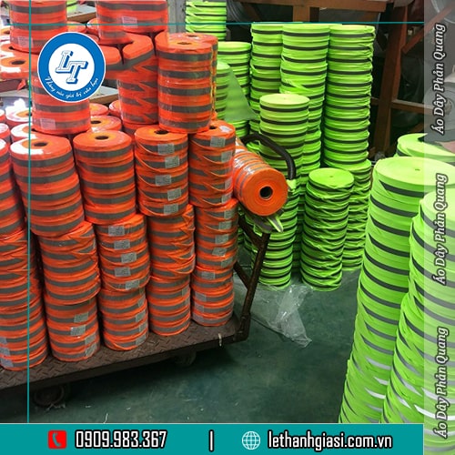 Áo dây phản quang an toàn về đêm, đi chơi lễ áo dây phản quang