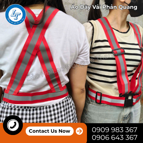 áo dây phản quang vải hàng sẵn kho giá tốt 1 áo dây phản quang vải hàng sẵn kho giá tốt 1