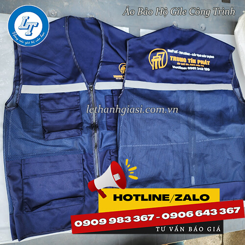 mẫu áo gile bảo hộ có túi hộp giá sỉ 3 mẫu áo gile bảo hộ có túi hộp giá sỉ 3