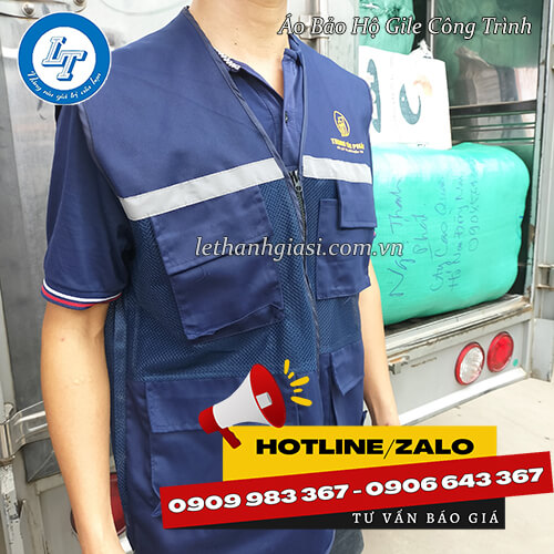 mẫu áo gile bảo hộ có túi hộp giá sỉ 2 mẫu áo gile bảo hộ có túi hộp giá sỉ 2