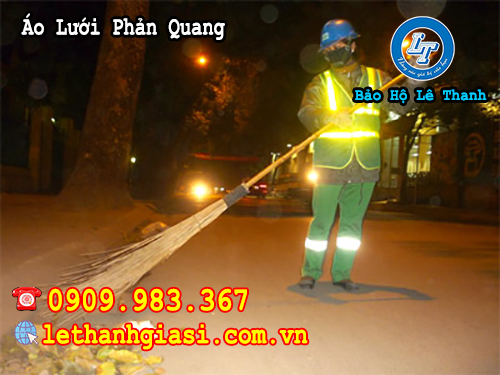 áo phản quang lưới công cụ nhỏ gọn, hiệu quả áo lưới