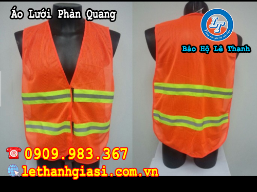 áo phản quang lưới công cụ nhỏ gọn, hiệu quả áo lưới