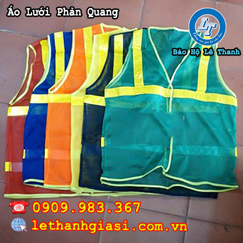 áo phản quang lưới công cụ nhỏ gọn, hiệu quả áo lưới