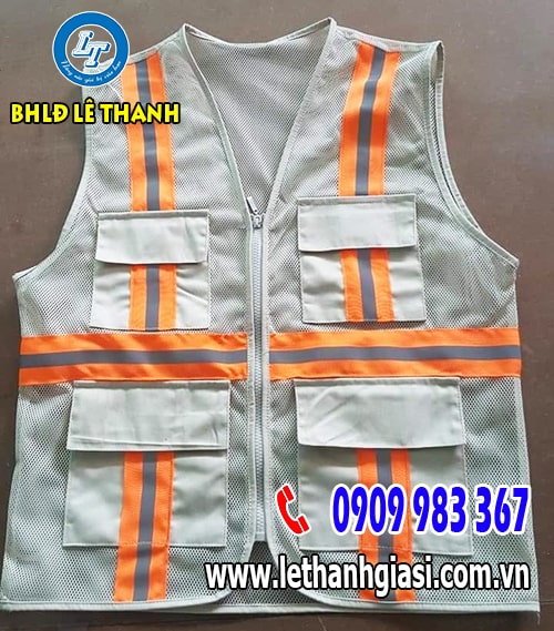 Áo phản quang kỹ sư xây dựng