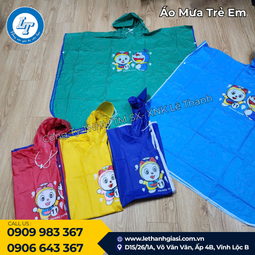 áo mưa bảo hộ trê em áo mưa bảo hộ trê em