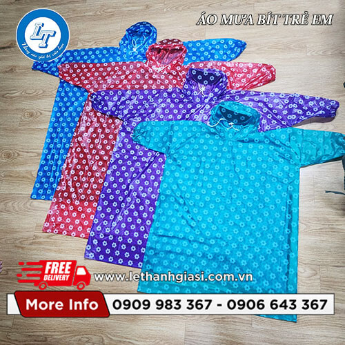 áo mưa bít vải dù giá sỉ rẻ cho người lớn, trẻ em 4 áo mưa bít vải dù giá sỉ rẻ cho người lớn, trẻ em 4