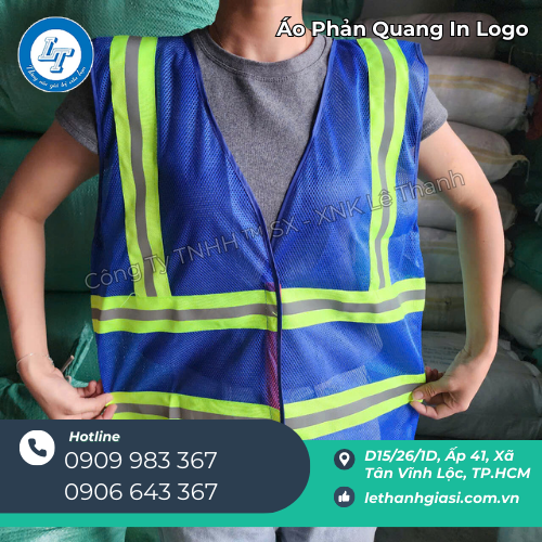 áo phản quang in logo – in sắc nét, giá tận xưởng Lê Thanh 1 áo phản quang in logo – in sắc nét, giá tận xưởng Lê Thanh 1