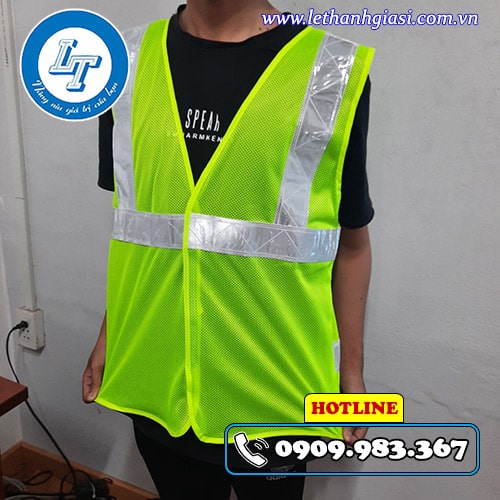 Áo phản quang 3m loại xịn xanh dạ quang tại TP.HCM Áo phản quang 3m loại xịn xanh dạ quang tại TP.HCM