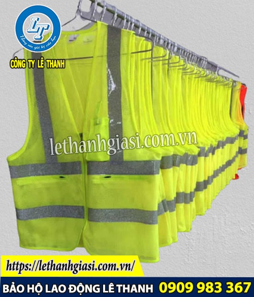 Địa chỉ mua bán áo phản quang giá sỉ Áo lưới phản quang