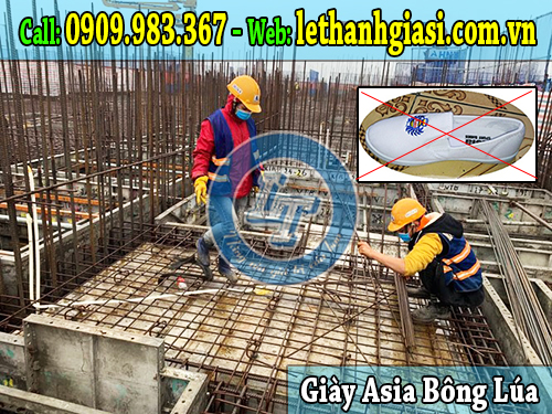 giày asia bông lúa bảo vệ chân hợp thời trang nhất asia bông lúa